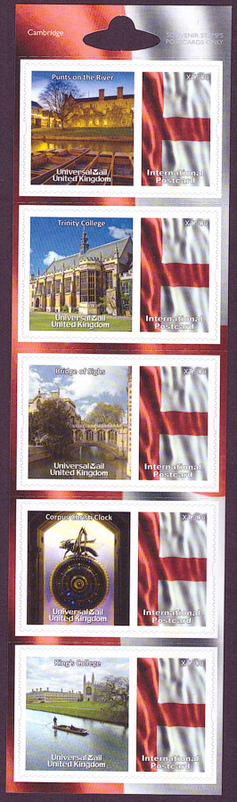 (image for) UK0051 Cambridge Universal Mail Stamps Dated: 02/19